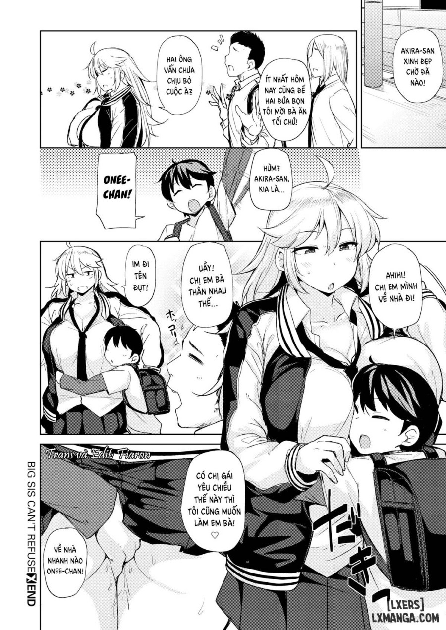 Big Sis Can't Refuse 