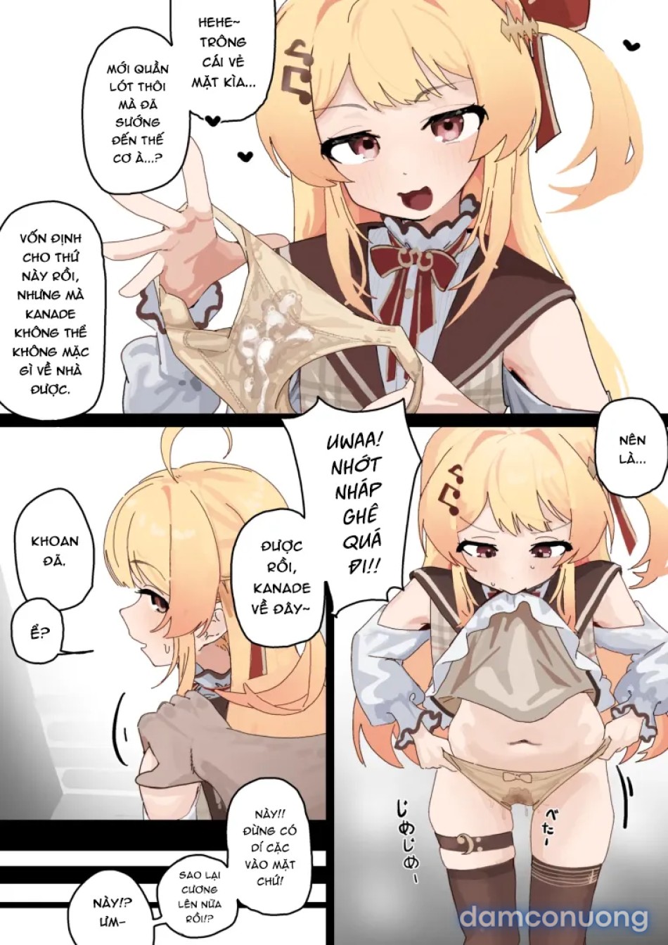 Dạy dỗ Kanade láo toét 