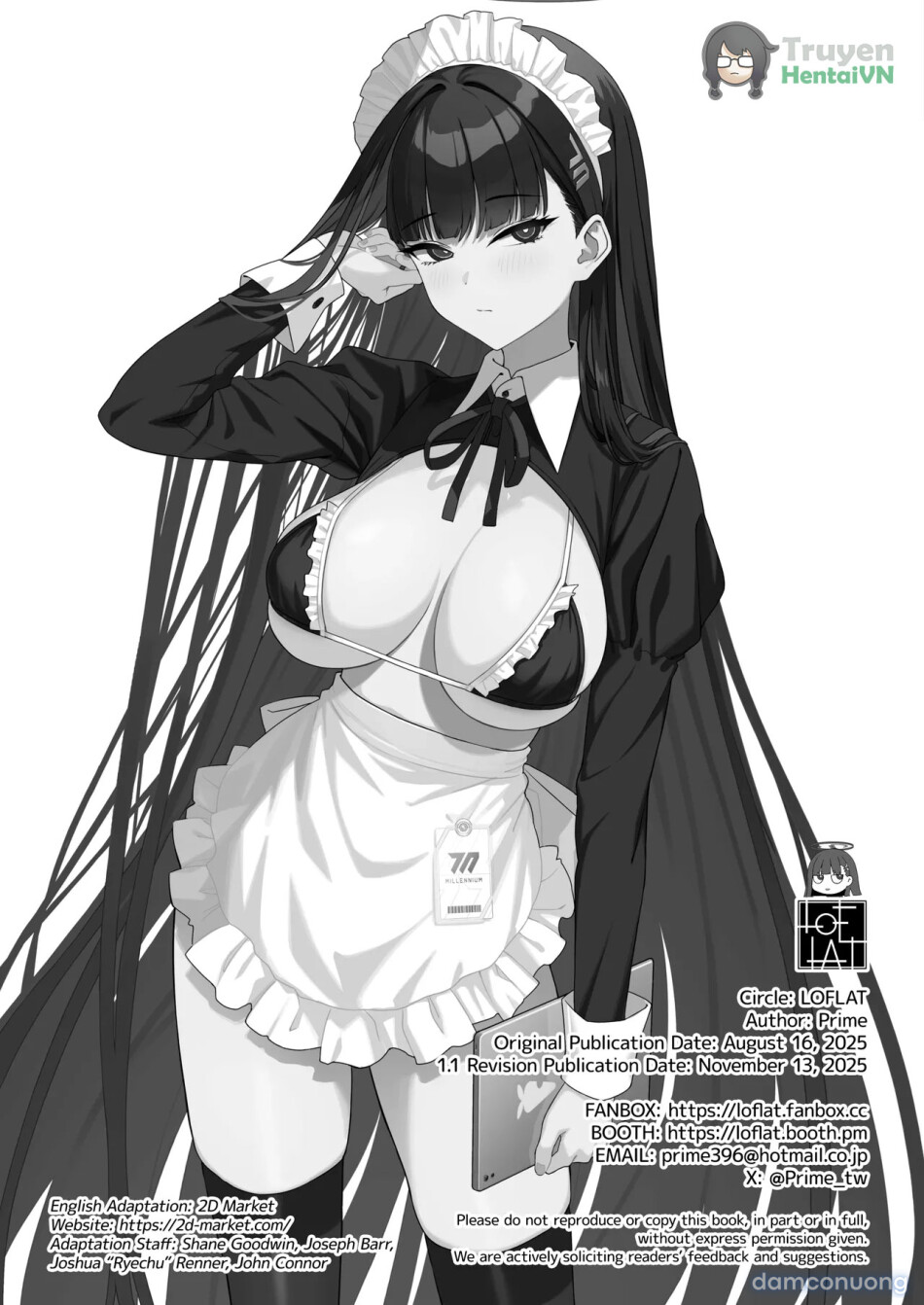 Tsukatsuki Rio no Maid Seikatsu (Blue Archive) 