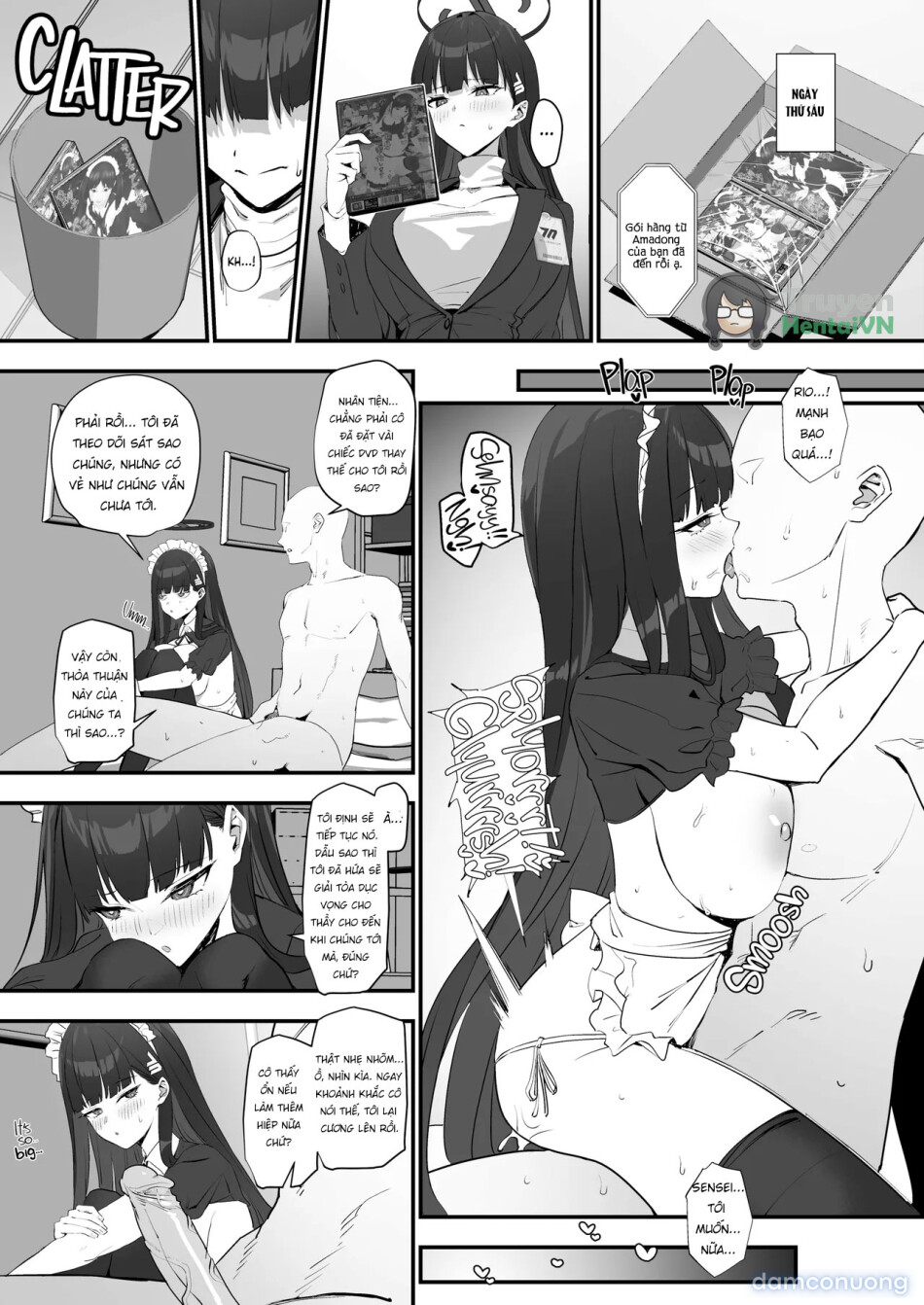 Tsukatsuki Rio no Maid Seikatsu (Blue Archive) 