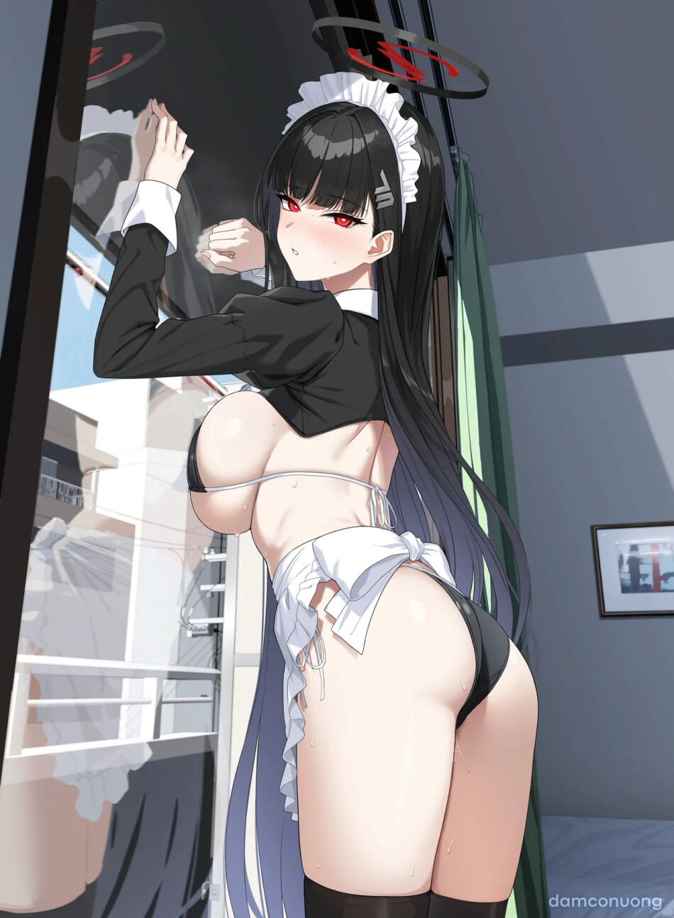 Tsukatsuki Rio no Maid Seikatsu (Blue Archive) 