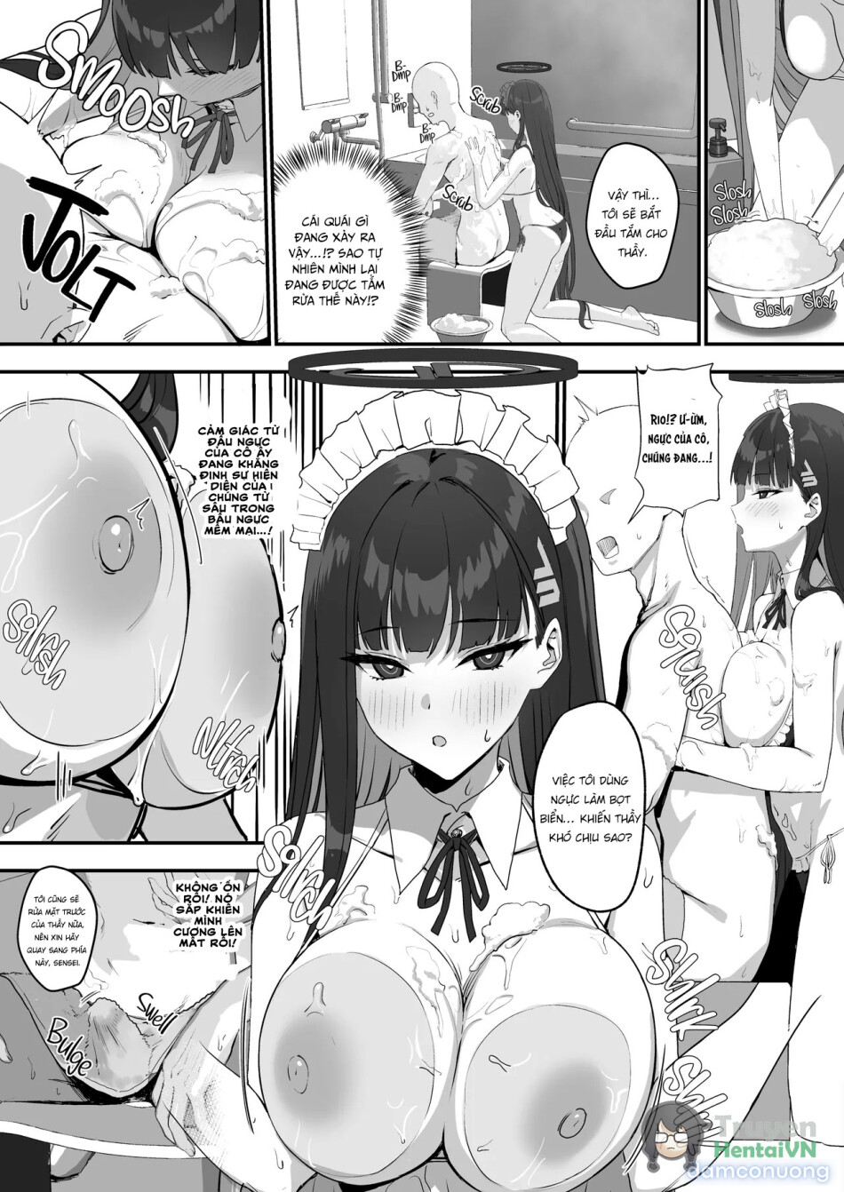 Tsukatsuki Rio no Maid Seikatsu (Blue Archive) 