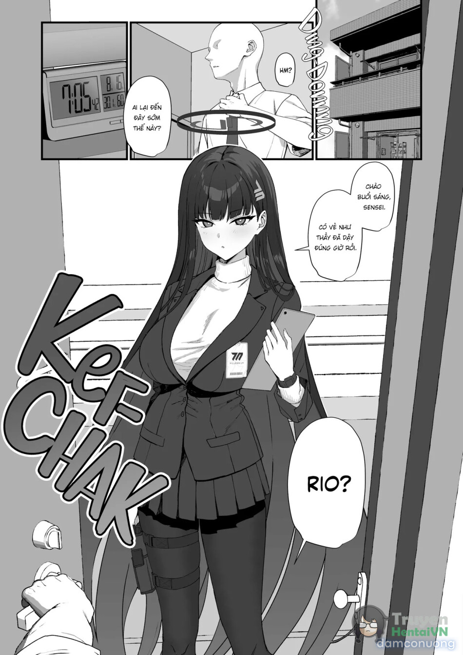 Tsukatsuki Rio no Maid Seikatsu (Blue Archive) 