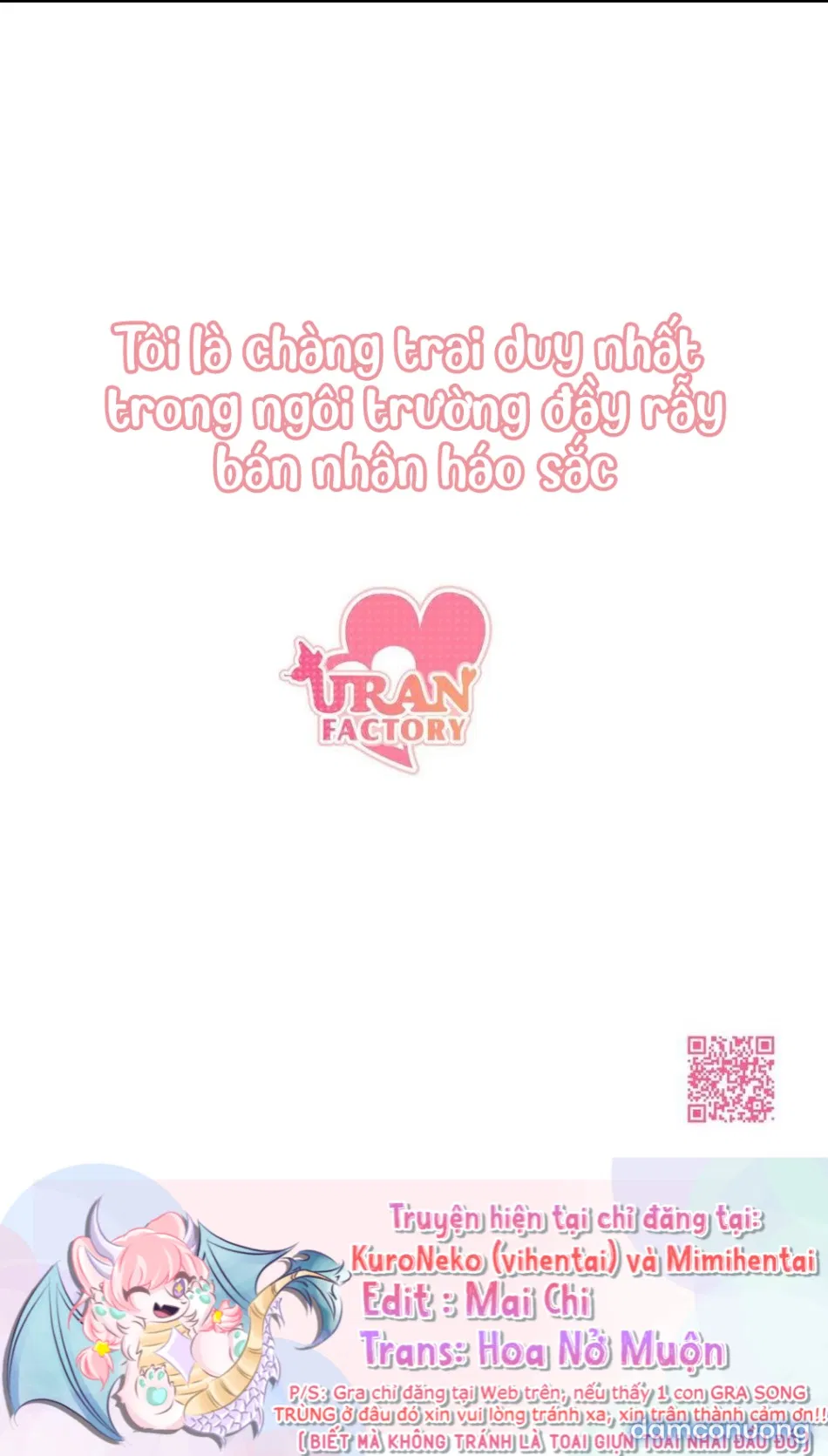 Tôi Là Chàng Trai Duy Nhất Trong Ngôi Trường Đầy Rẫy Bán Nhân Háo Sắc 