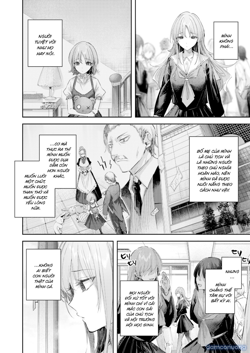 Asahina-san yêu cầu sự chú ý của thầy 