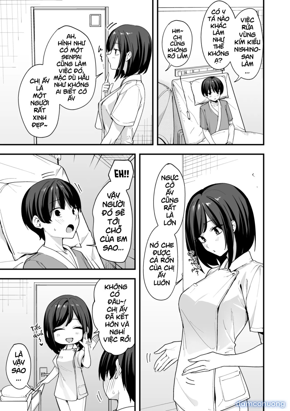 Kangoshi-san ga Chinko Arau Tsuide ni Nuitekureru Hanashi 