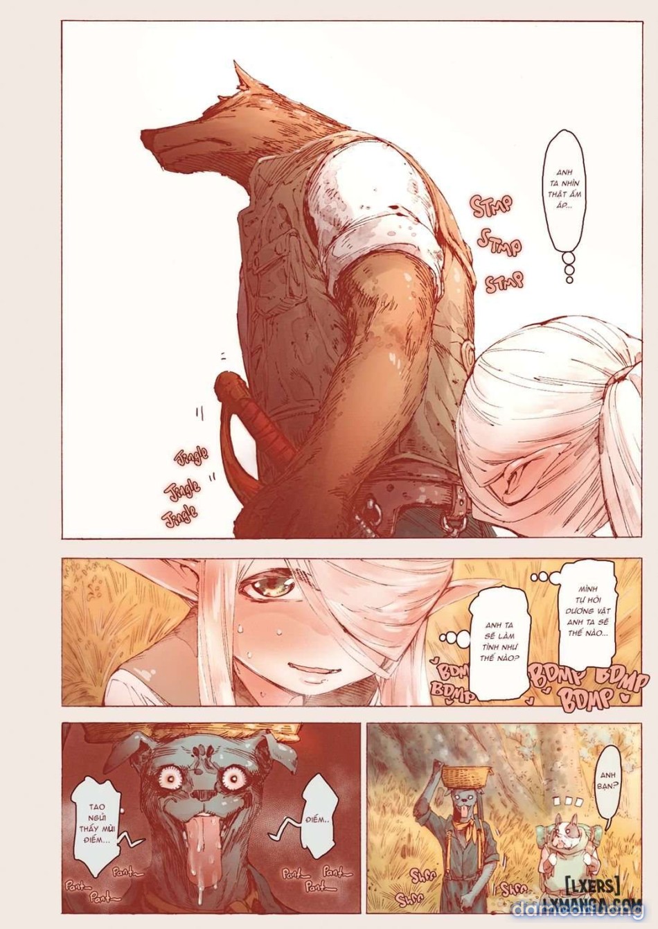 The Little Elf and the Savage Beastmen [J18] 
