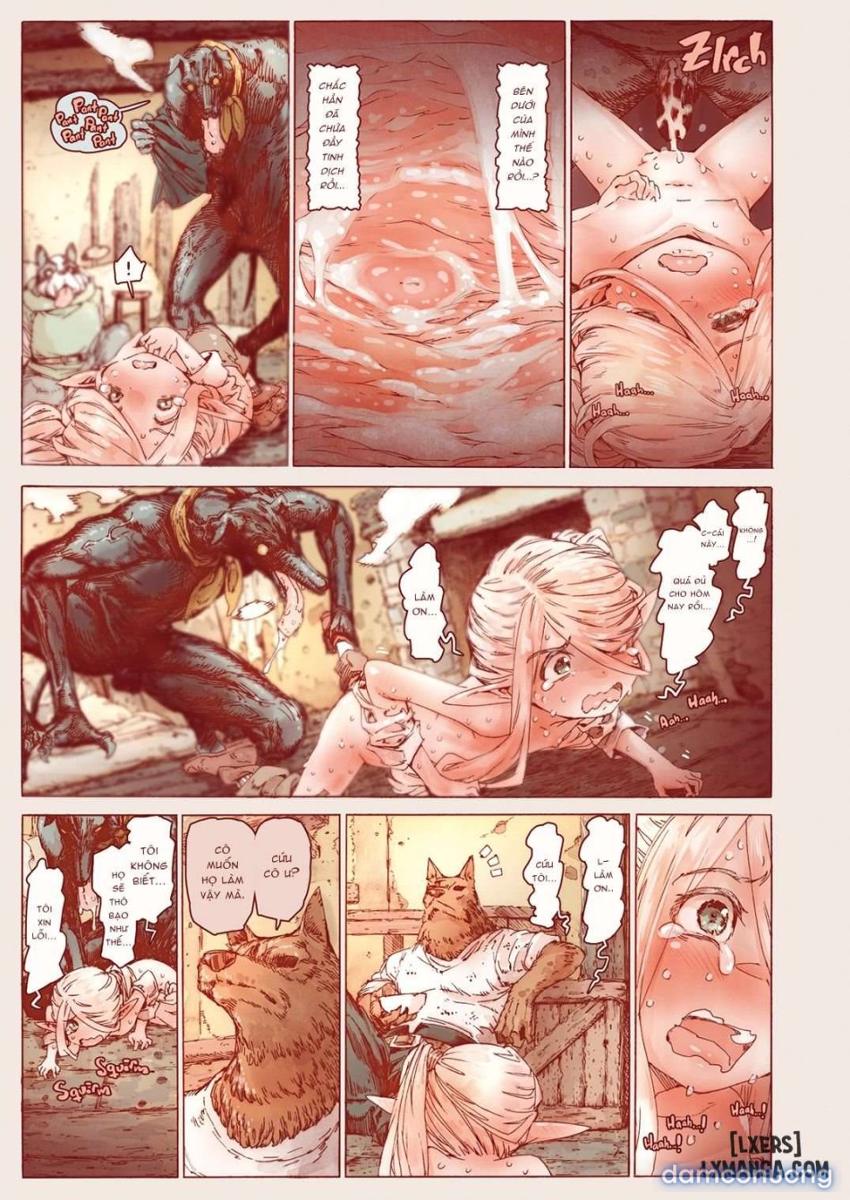 The Little Elf and the Savage Beastmen [J18] 