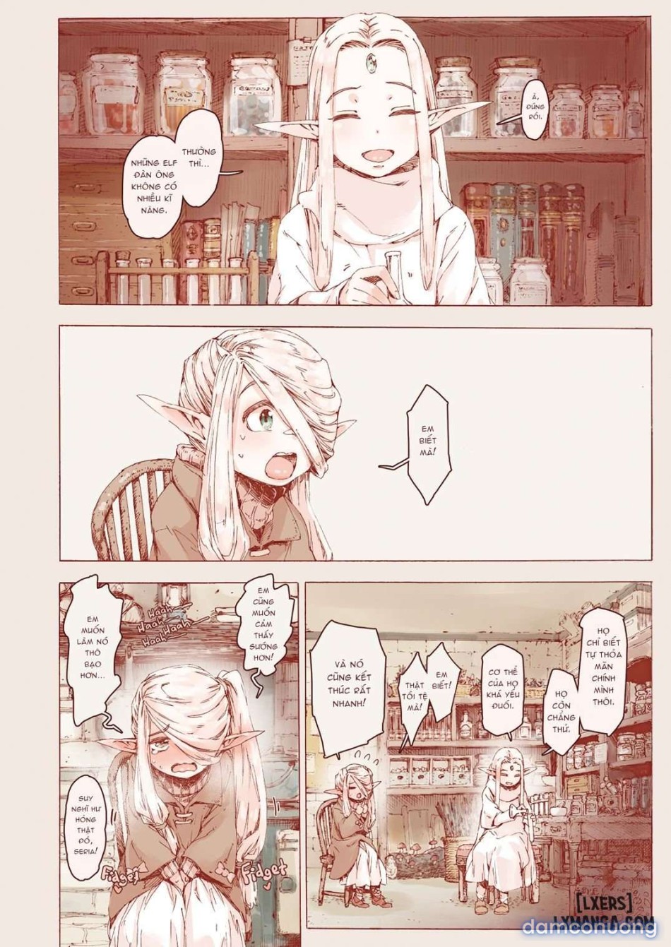 The Little Elf and the Savage Beastmen [J18] 