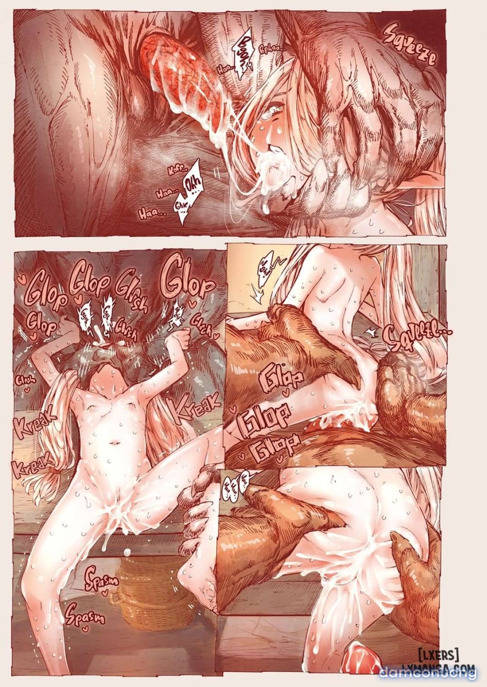 The Little Elf and the Savage Beastmen [J18] 