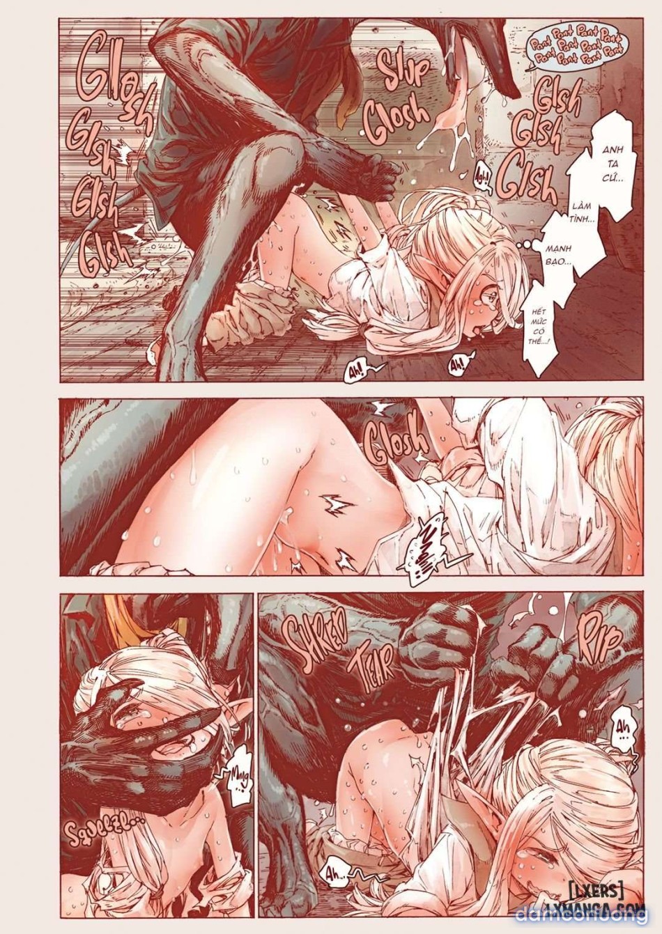 The Little Elf and the Savage Beastmen [J18] 