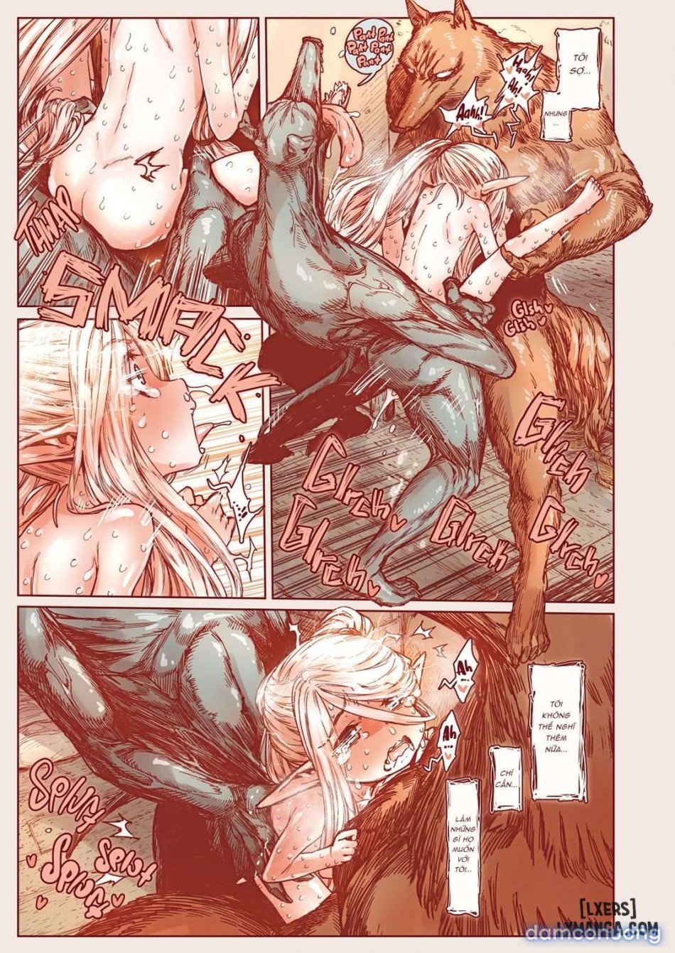The Little Elf and the Savage Beastmen [J18] 