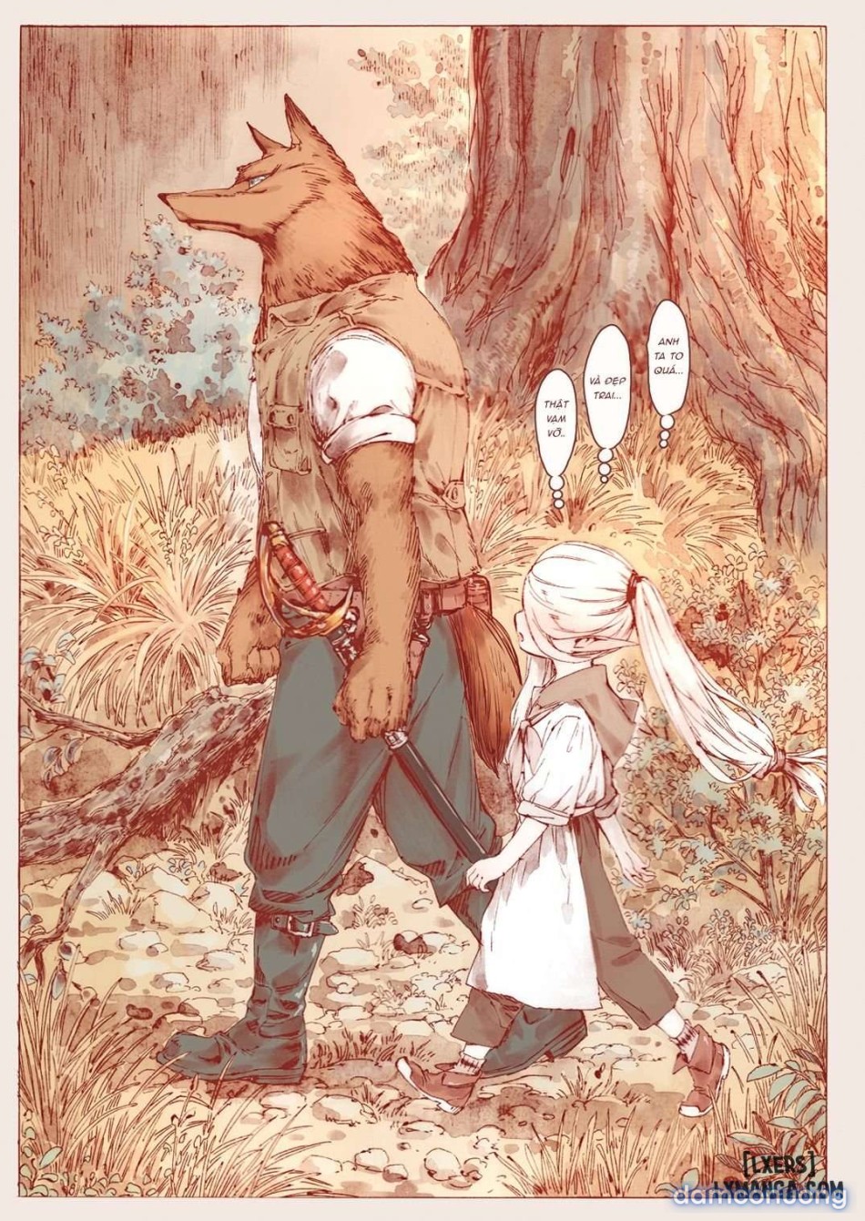 The Little Elf and the Savage Beastmen [J18] 