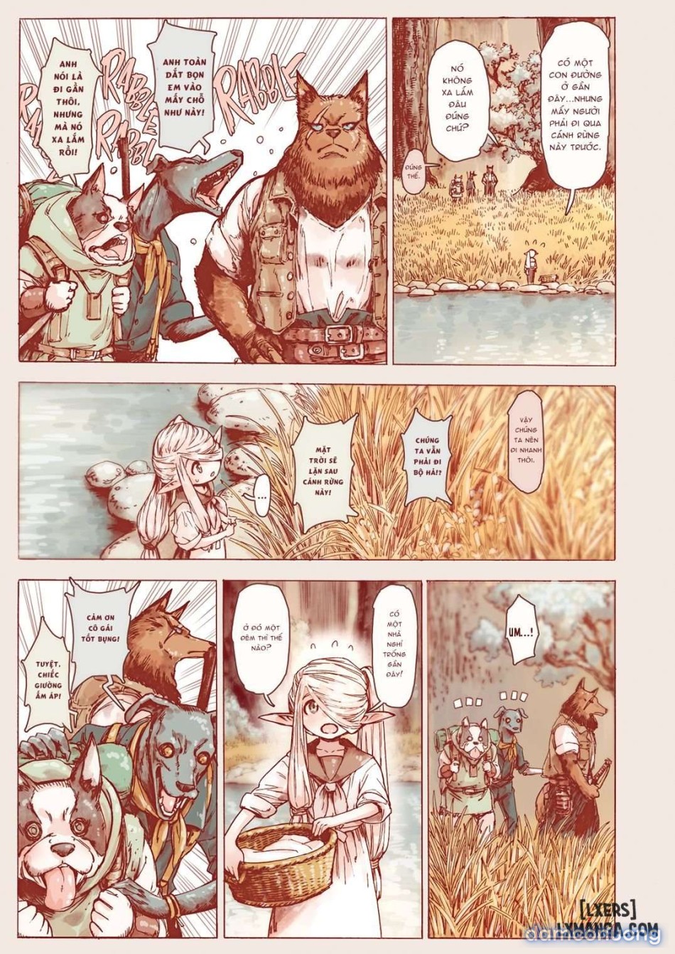 The Little Elf and the Savage Beastmen [J18] 