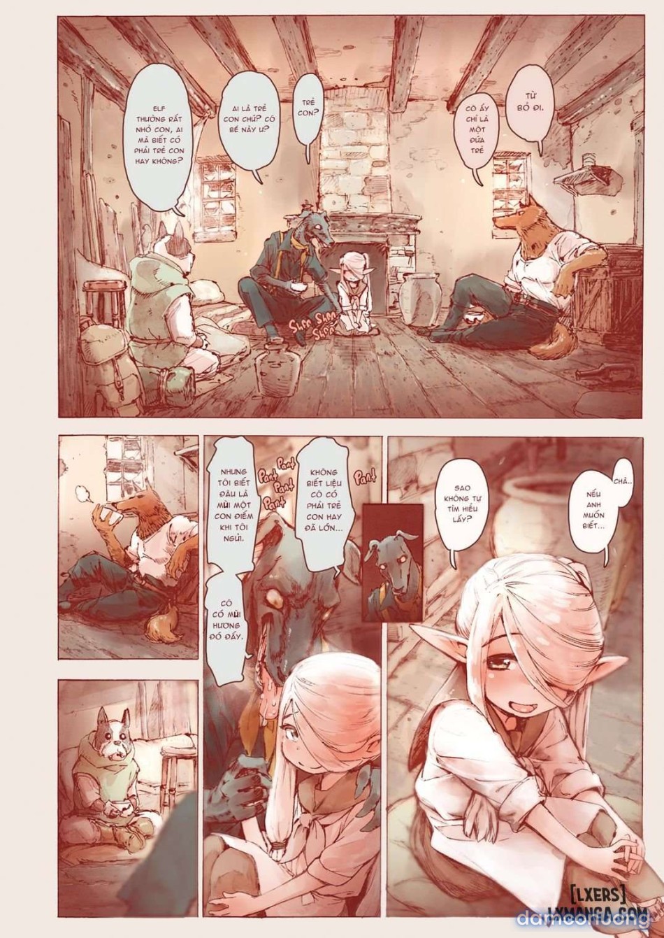 The Little Elf and the Savage Beastmen [J18] 