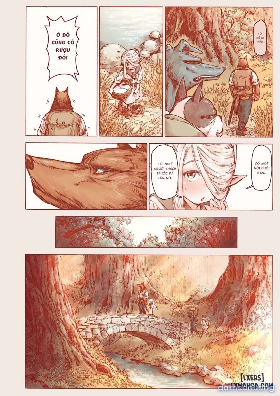 The Little Elf and the Savage Beastmen [J18] 