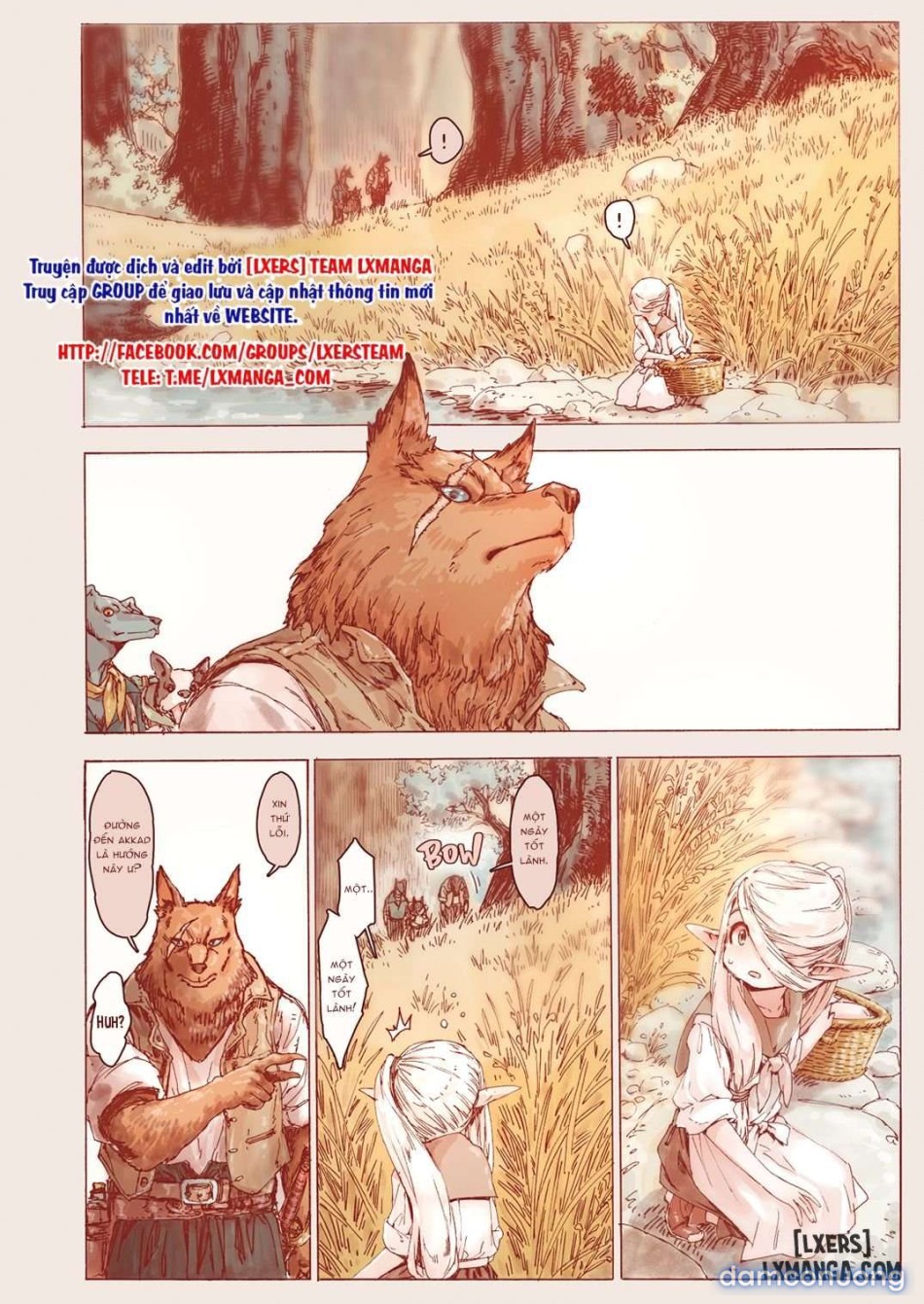 The Little Elf and the Savage Beastmen [J18] 