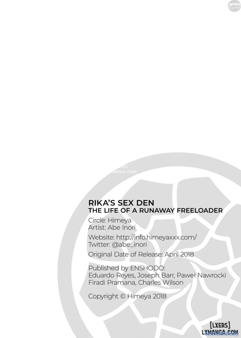 Rika's Sex Den - The Life of a Runaway Freeloaderr 