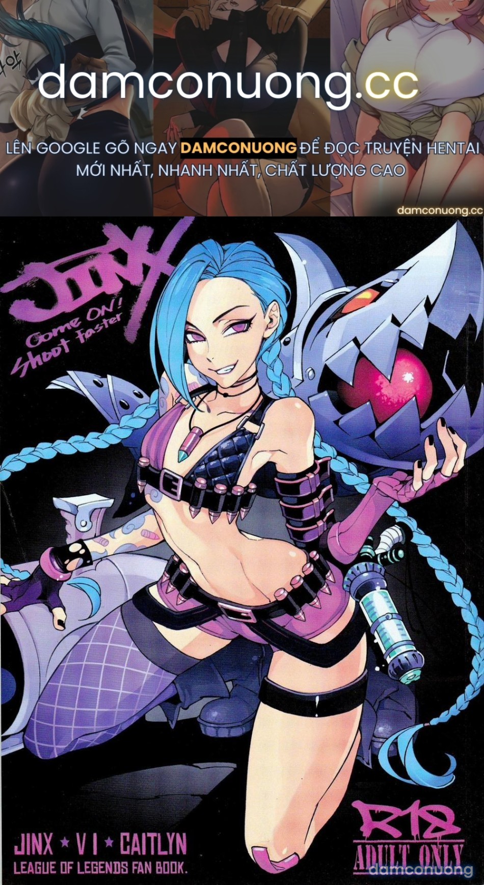 JINX!!!! SHOOT FASTER (Liên Minh Huyền Thoại) [JINX Come On! Shoot Faster] 