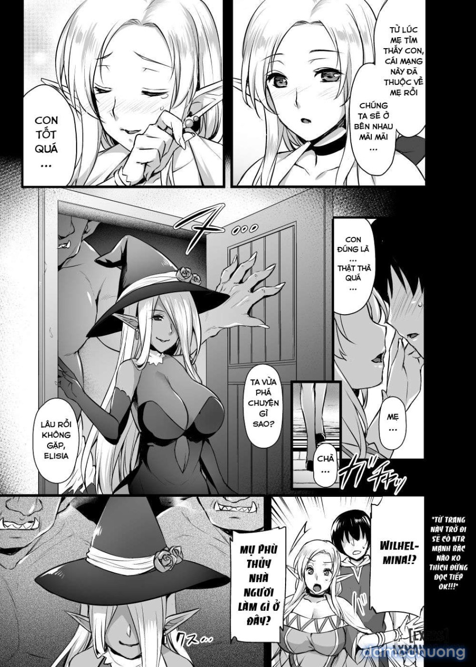 Elf no Okaa-san ~Giri no Musuko no Me no Mae de Orc ni Okasaretee 