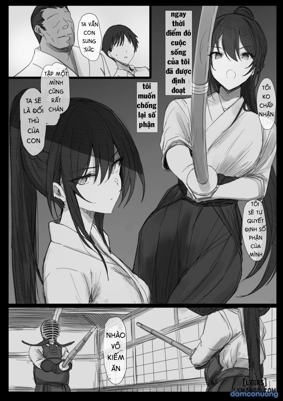 Ki ga Tsuyoi Seiso na Hitozuma Reijou ga Netorareru made no Ichibu Shijuu 22 