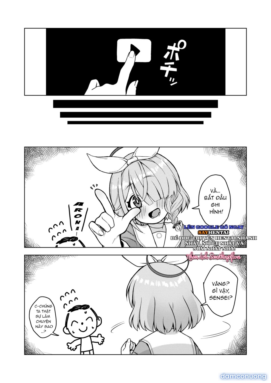 Arona là trợ lý tình dục của Sensei (Blue Archive) 