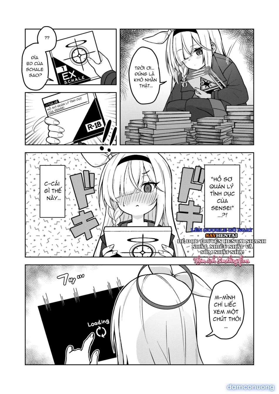Arona là trợ lý tình dục của Sensei (Blue Archive) 