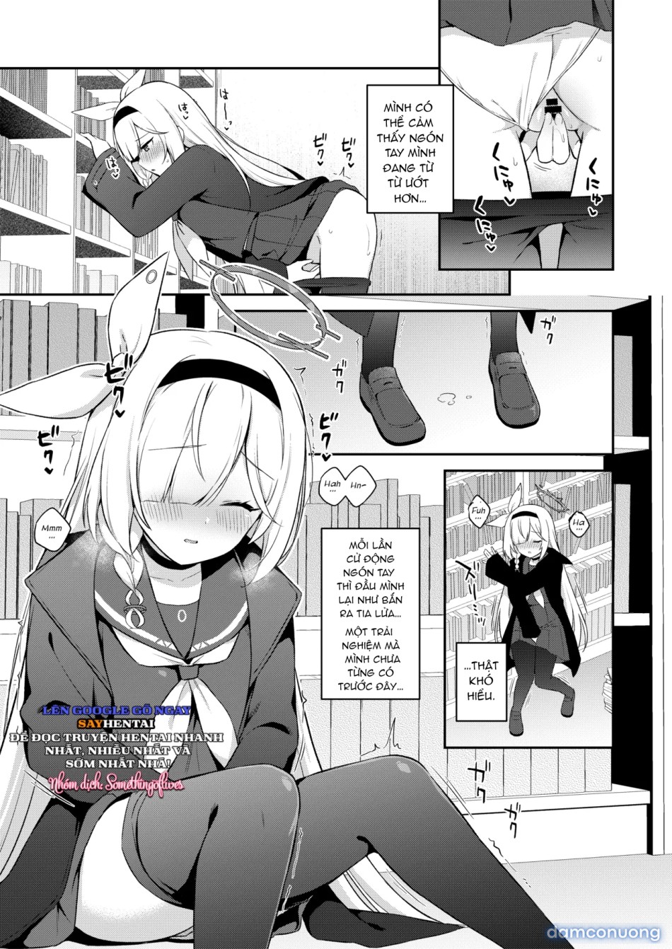 Arona là trợ lý tình dục của Sensei (Blue Archive) 