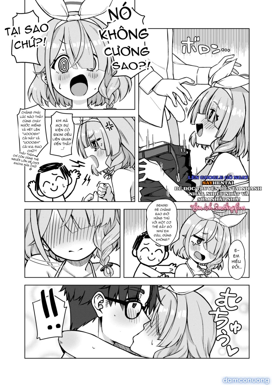 Arona là trợ lý tình dục của Sensei (Blue Archive) 