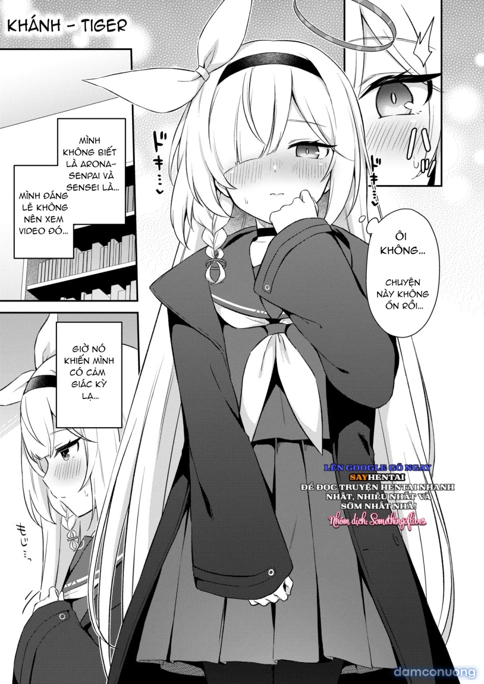 Arona là trợ lý tình dục của Sensei (Blue Archive) 