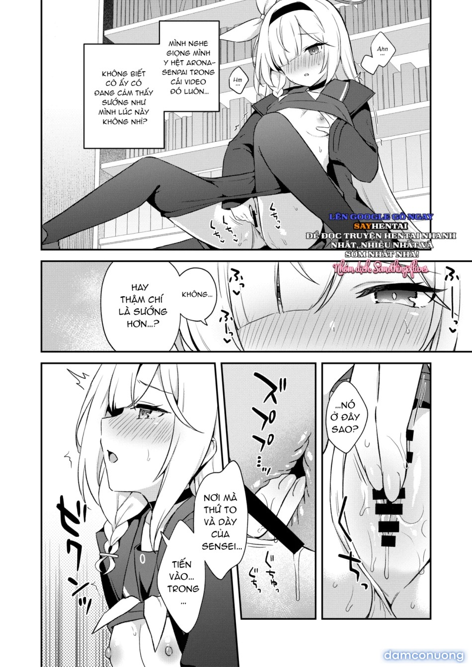 Arona là trợ lý tình dục của Sensei (Blue Archive) 
