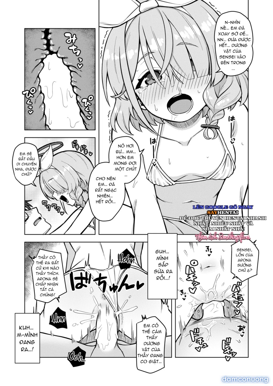Arona là trợ lý tình dục của Sensei (Blue Archive) 