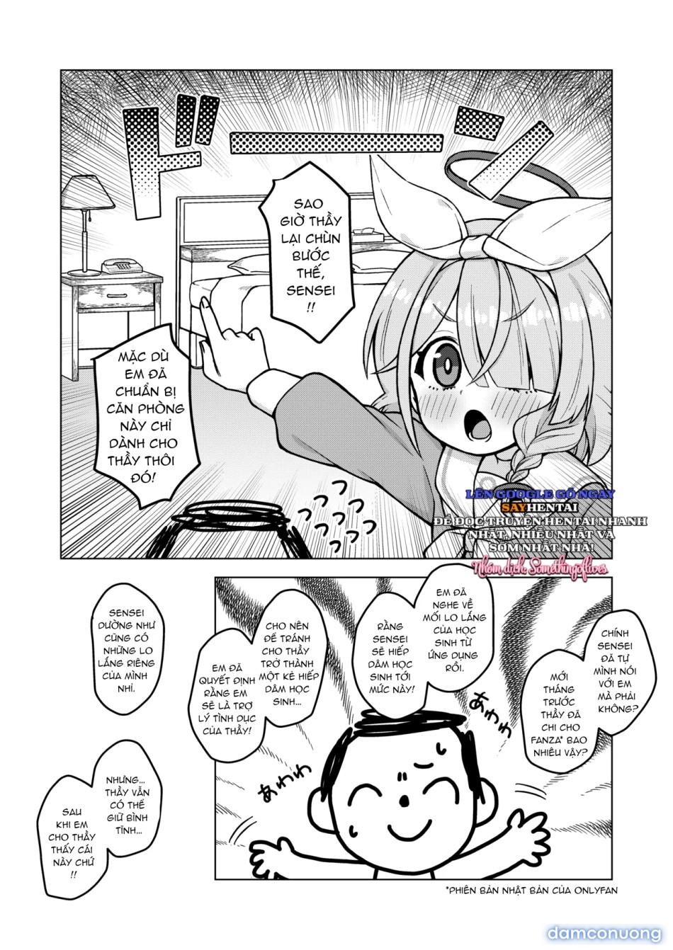 Arona là trợ lý tình dục của Sensei (Blue Archive) 