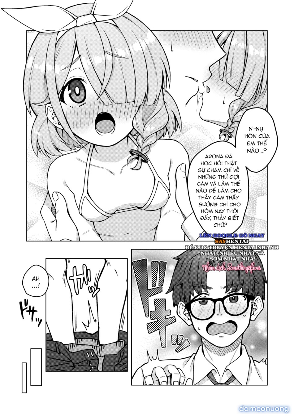 Arona là trợ lý tình dục của Sensei (Blue Archive) 