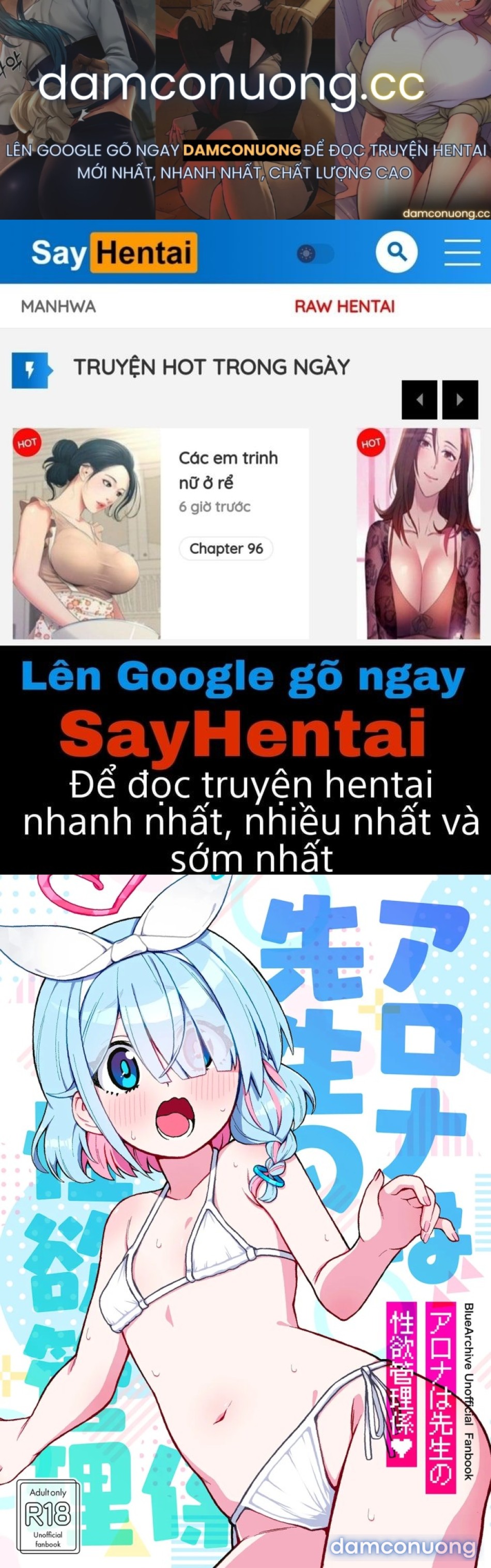 Arona là trợ lý tình dục của Sensei (Blue Archive) 