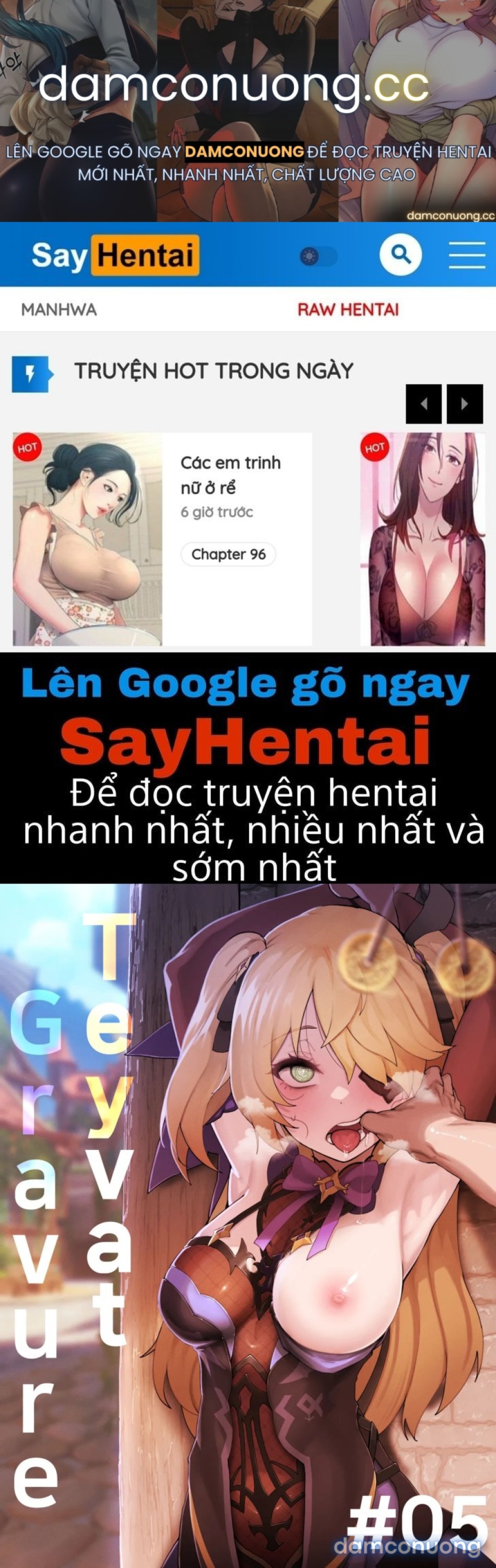 Teyvat Gravure phần 5_ Fischl - Không che 