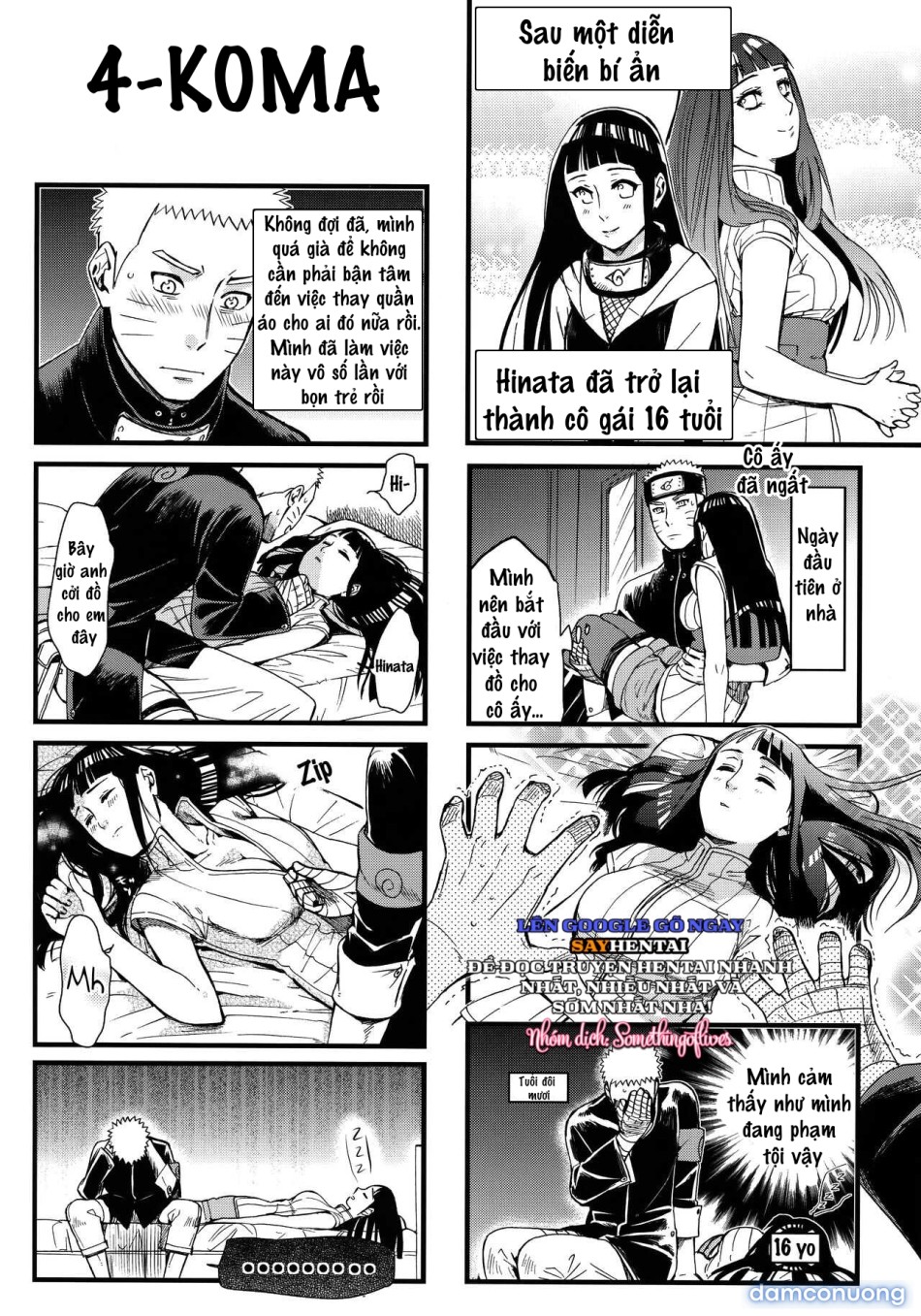 Giấc mơ của đệ Thất được đụ Hinata [Không che] 