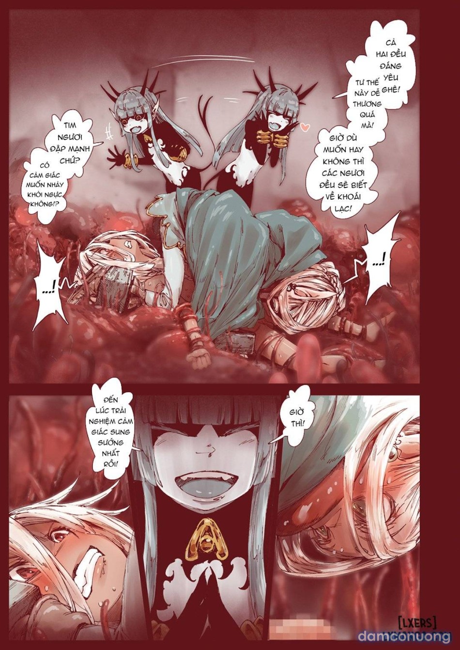 Witch of Depravity: How the Young Hero and a Tiny Elf Fell Victim to a Sorceress 