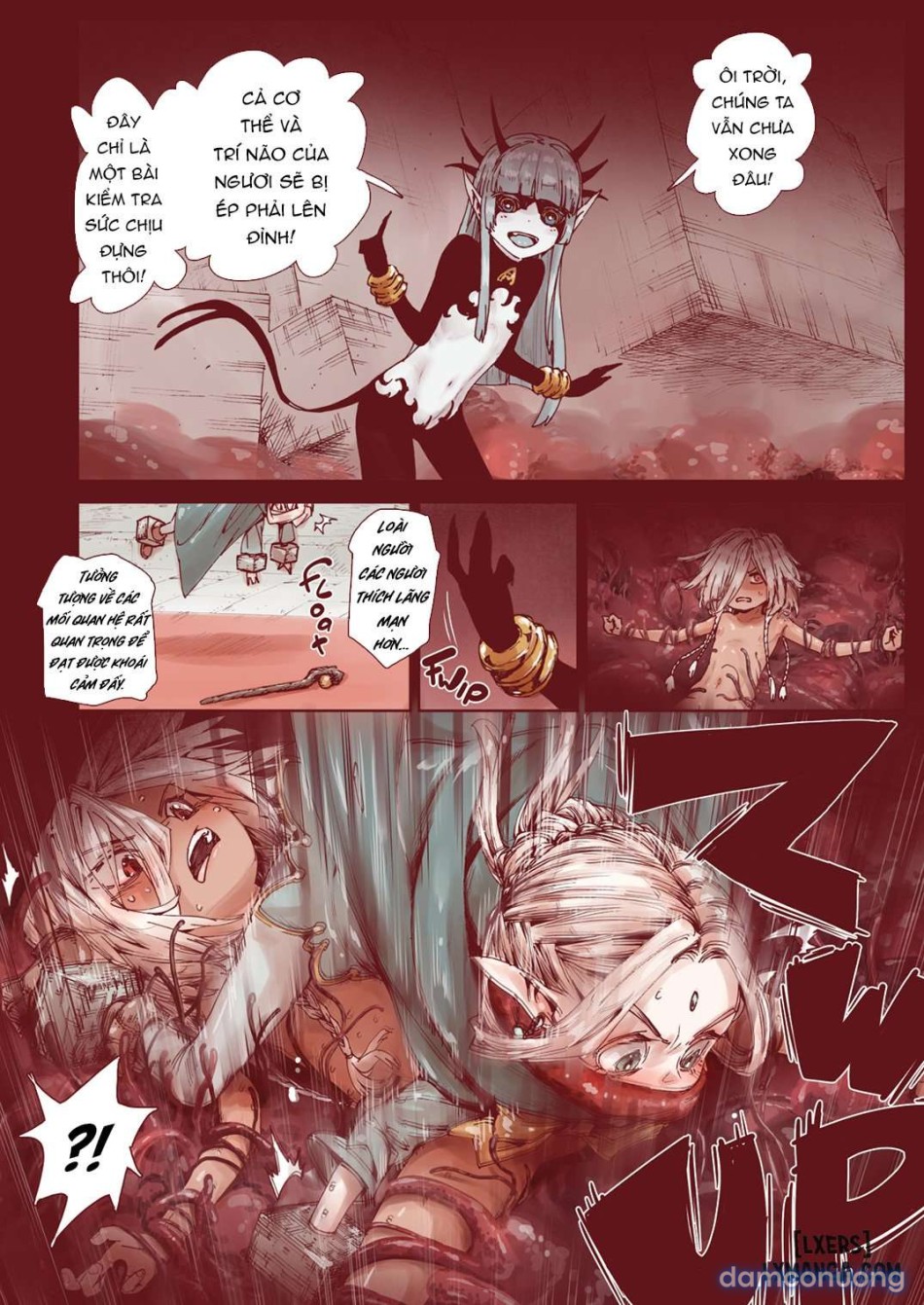 Witch of Depravity: How the Young Hero and a Tiny Elf Fell Victim to a Sorceress 