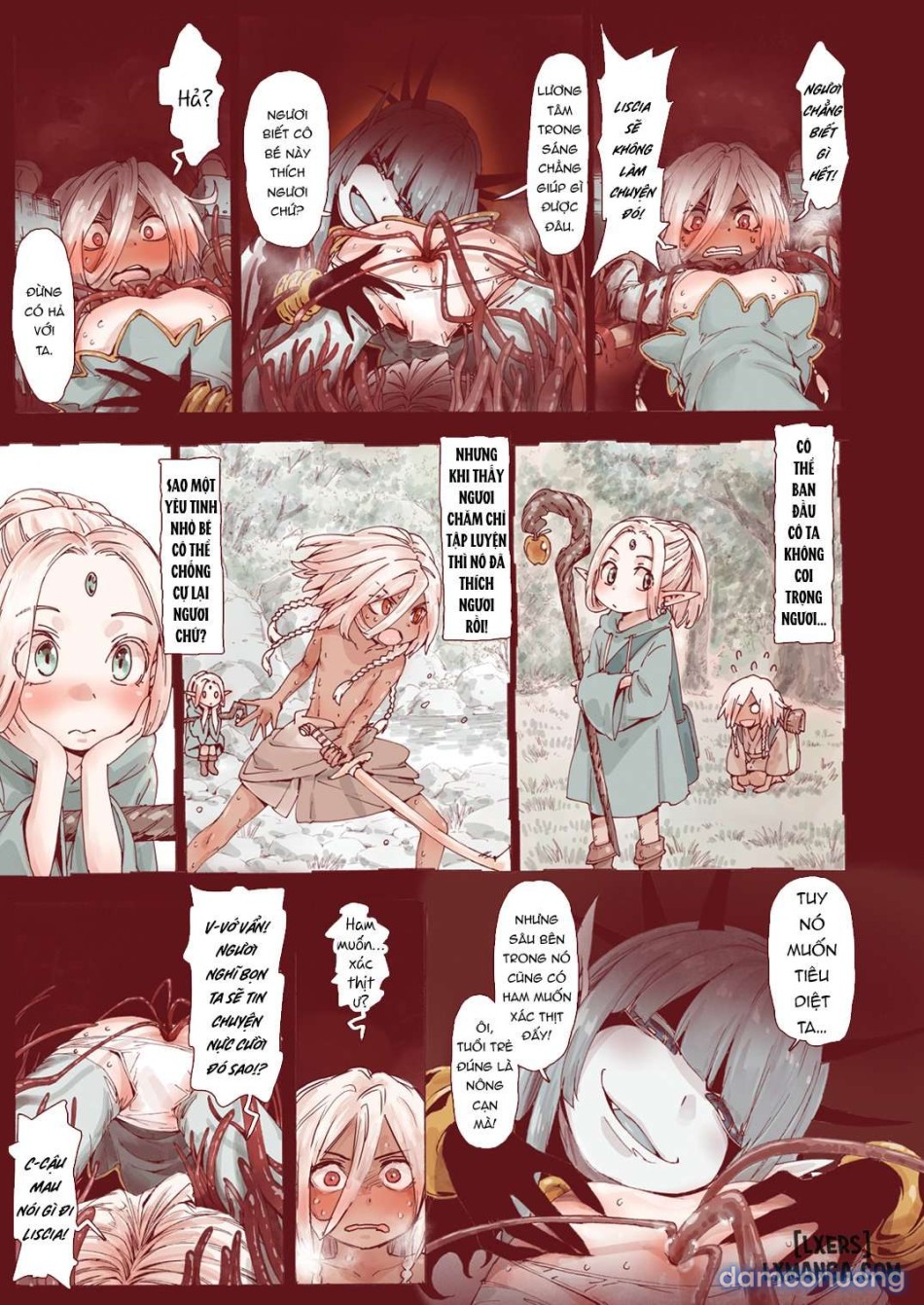 Witch of Depravity: How the Young Hero and a Tiny Elf Fell Victim to a Sorceress 