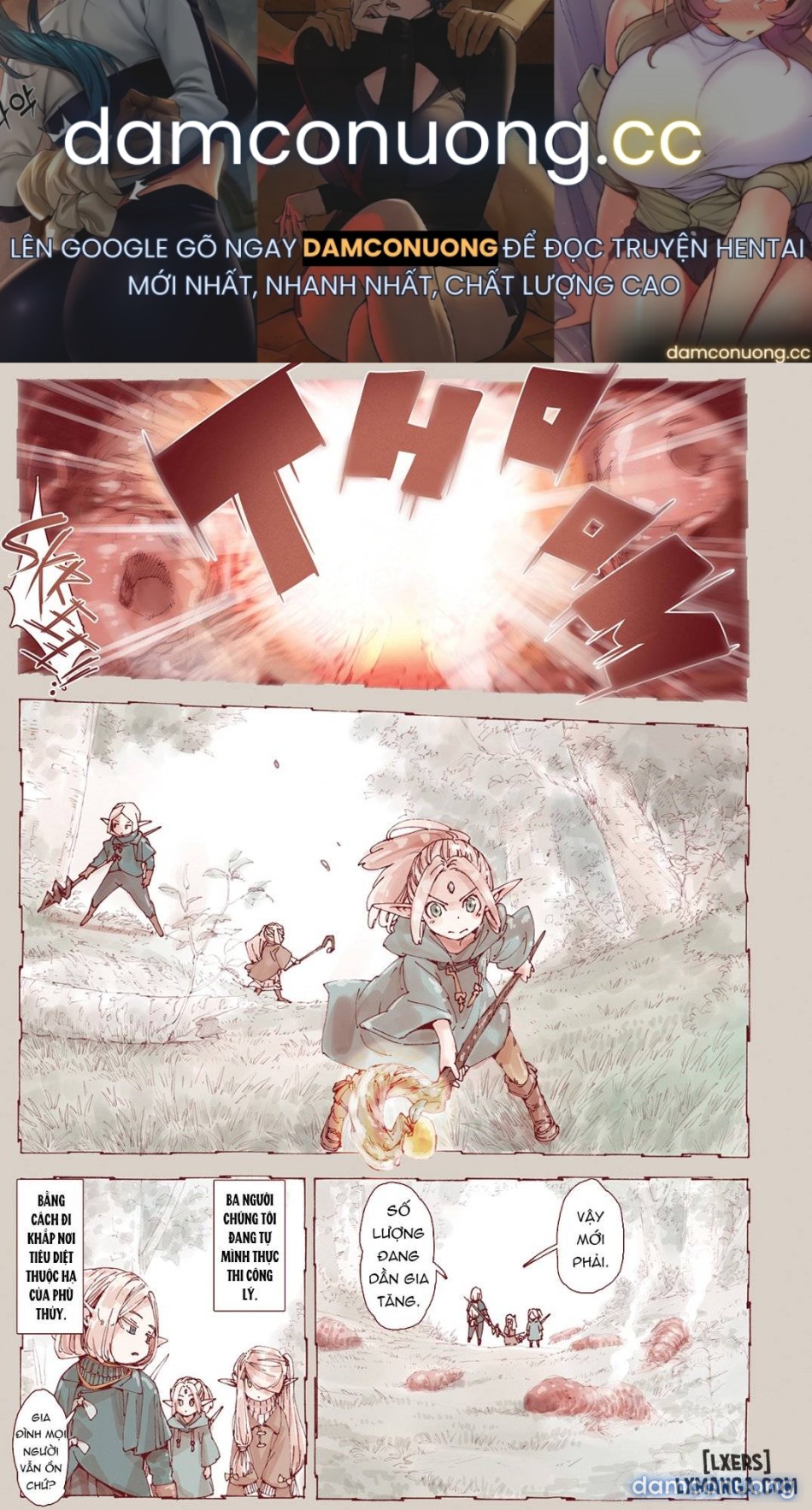 Witch of Depravity: How the Young Hero and a Tiny Elf Fell Victim to a Sorceress 
