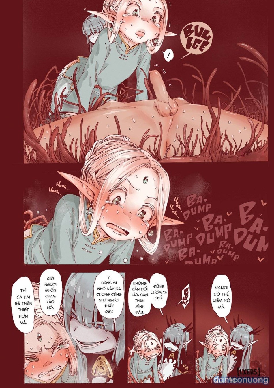 Witch of Depravity: How the Young Hero and a Tiny Elf Fell Victim to a Sorceress 