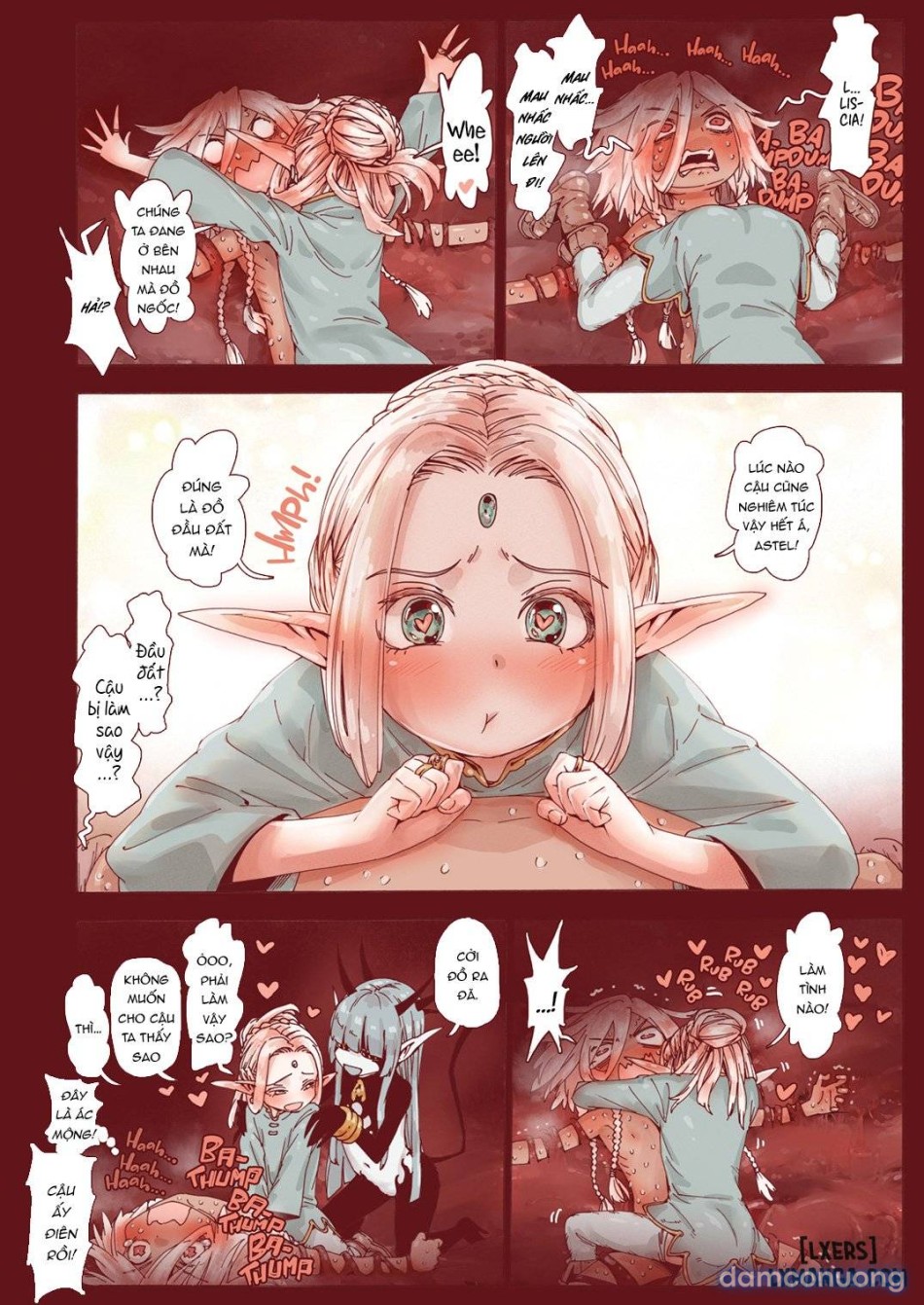 Witch of Depravity: How the Young Hero and a Tiny Elf Fell Victim to a Sorceress 