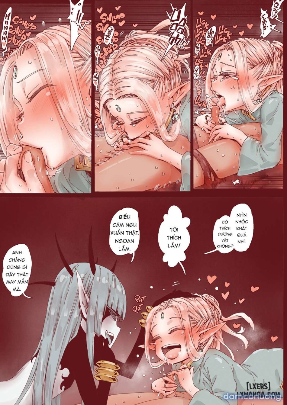 Witch of Depravity: How the Young Hero and a Tiny Elf Fell Victim to a Sorceress 