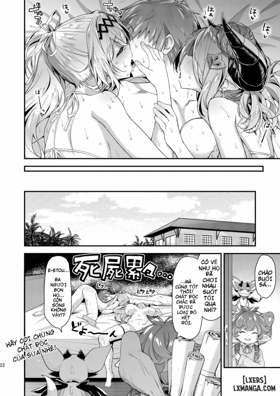 Narmaya & Jeanne to Dokidoki Summer Vacation 