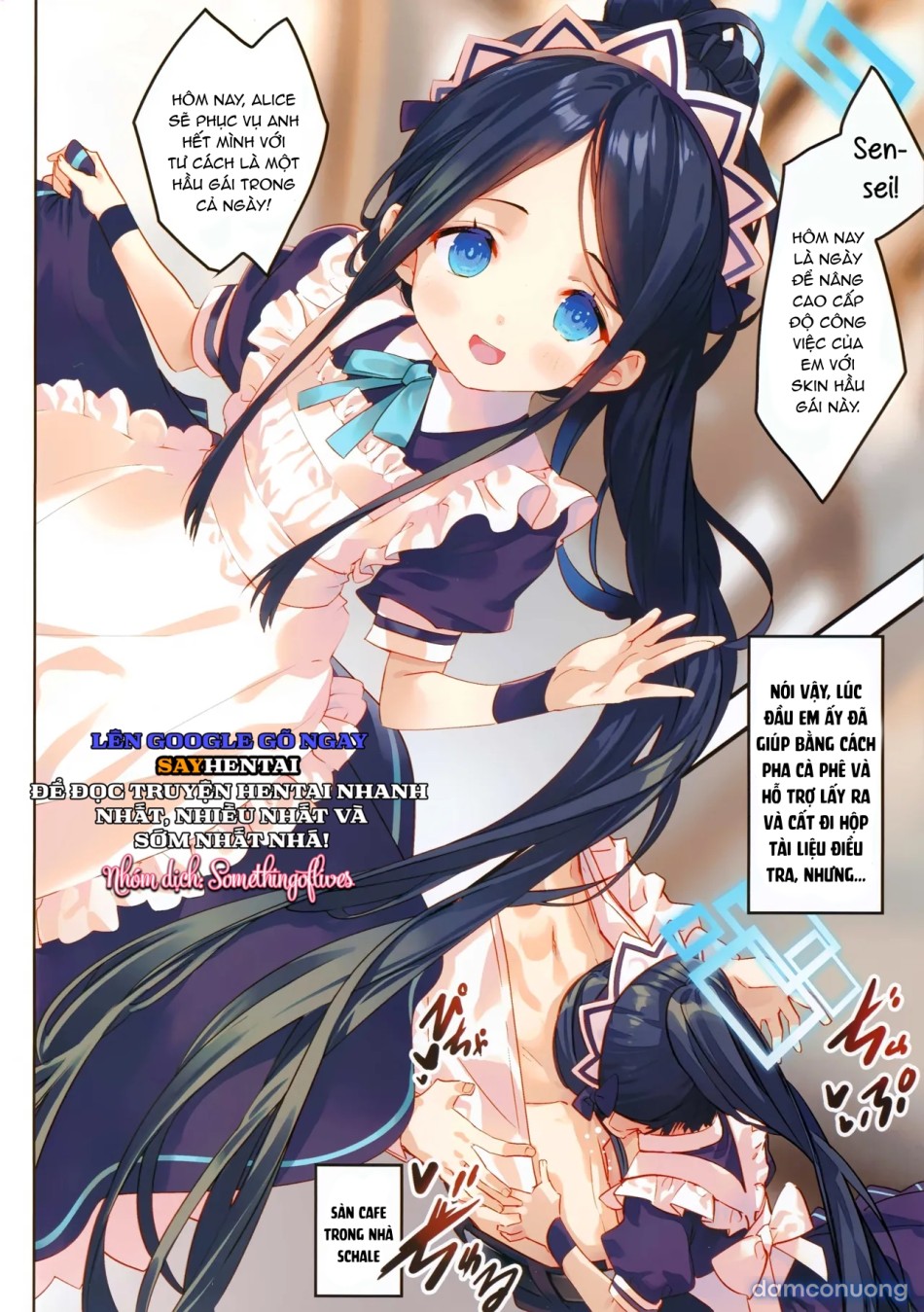 Liệu Sensei có chinh phục được cô hầu gái Alice không 