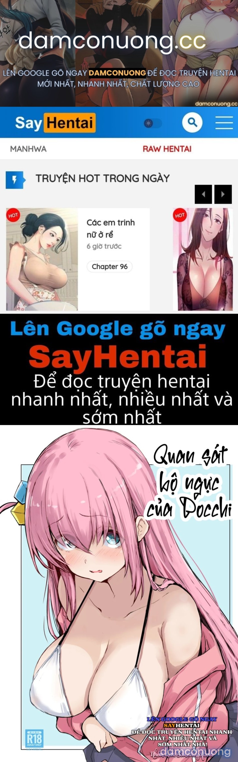 Quan sát bộ ngực của Bocchi 