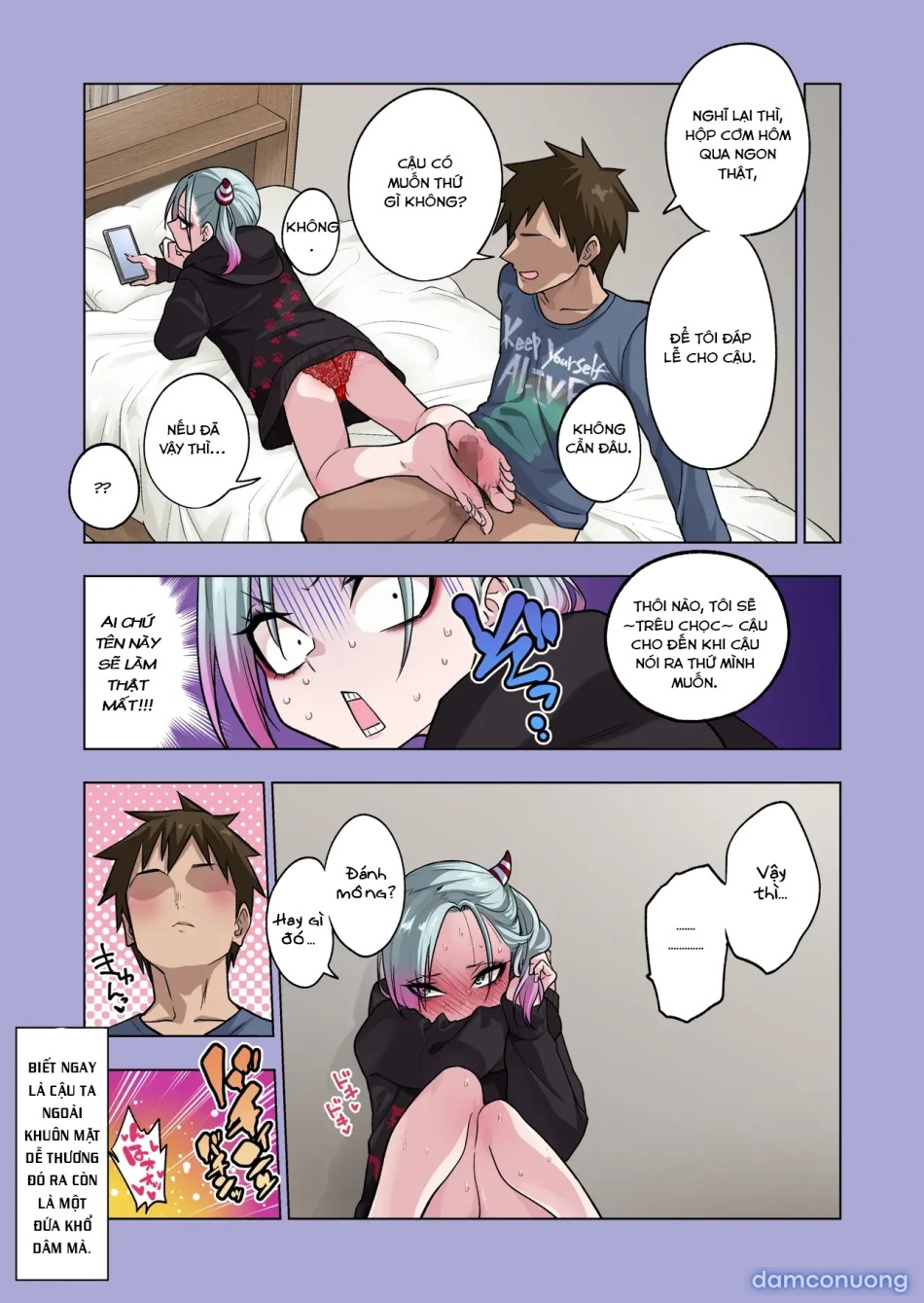 If you play with the tsun tsun Yanke A-chan's weak nipples, she'll do anything you want 3 