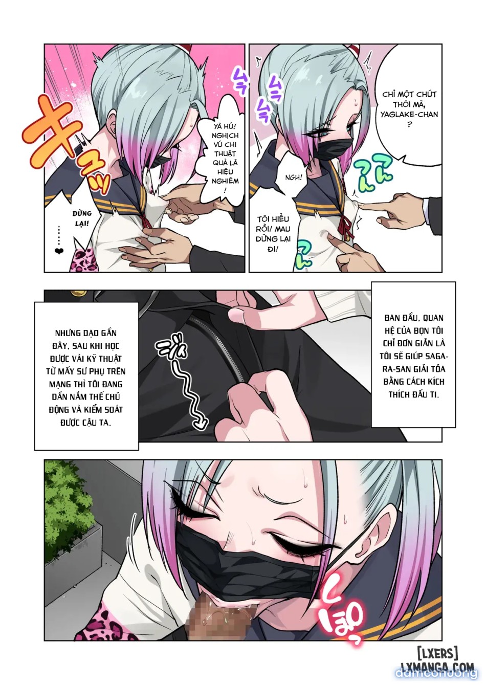 If you play with the tsun tsun Yanke A-chan's weak nipples, she'll do anything you want 3 