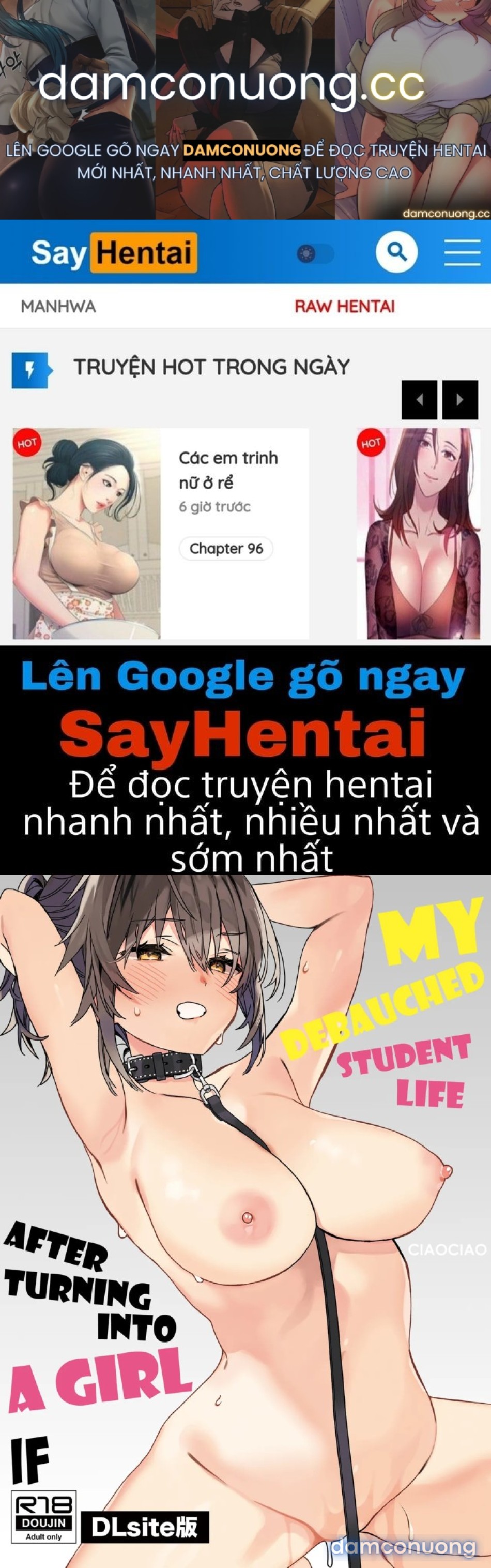 Nếu Tôi Bị Chuyển Giới Thì Cuộc Sống Học Sinh Đổ Nát Của Tôi 